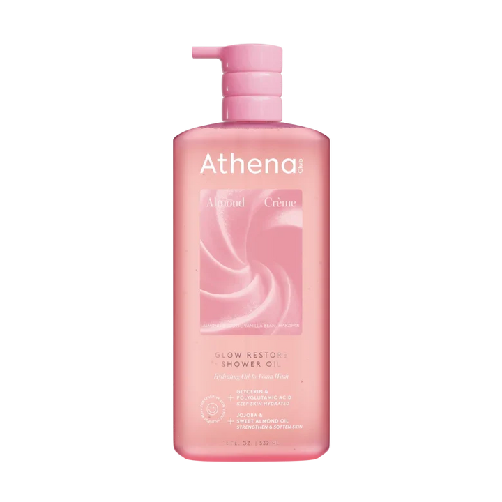 Glow Restore Shower Oil A6 Almond Crème